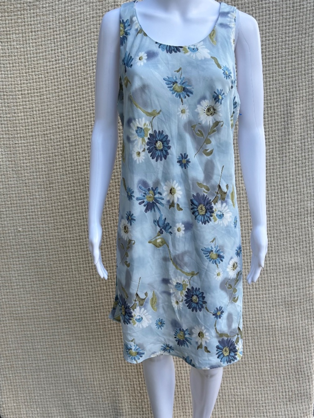 Vintage Cottagecore Summer Vacation 90s Dori Floral Midi Dress (XL)